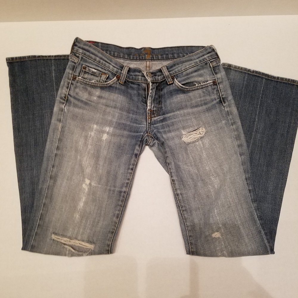 7 For All Manking Bootcut Jeans